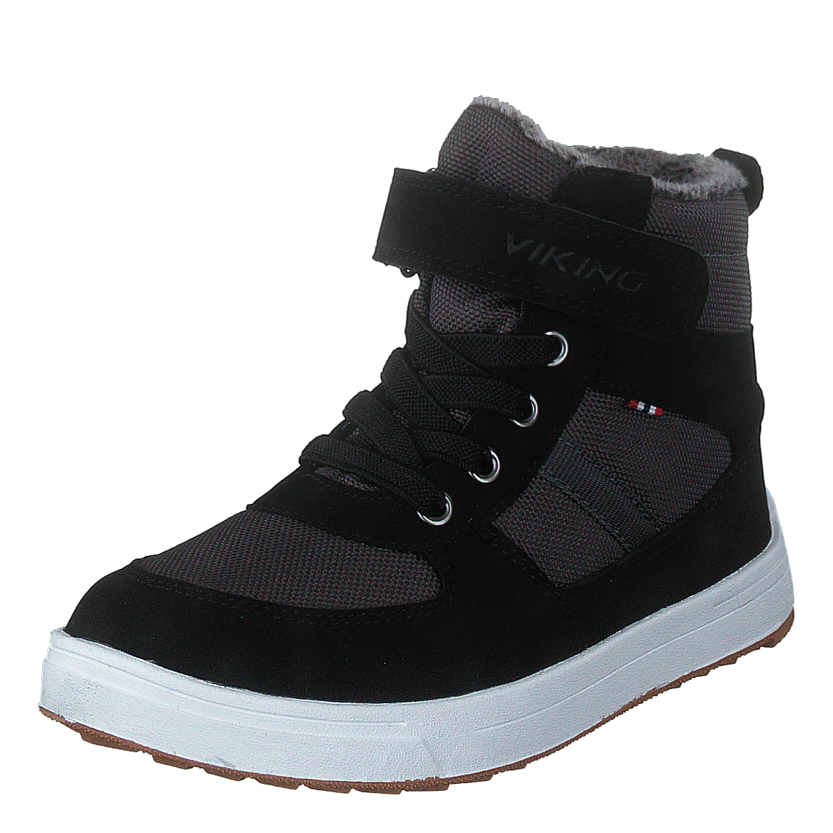 Viking Lucas Warm WP 1V Sneakers Børn - Black/Charcoal / 20