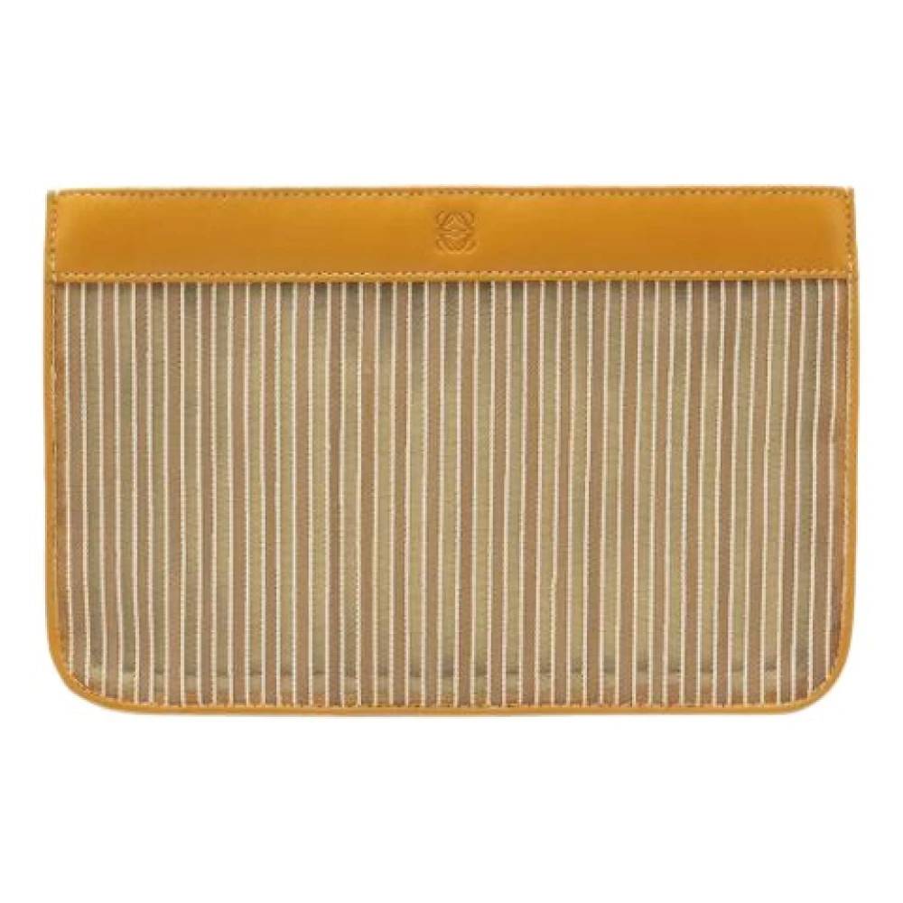Loewe Pre-owned Pre-owned Clutch taske- Pouch - Vintage - Dame - Flerfarvet - ONE SIZE - Læder