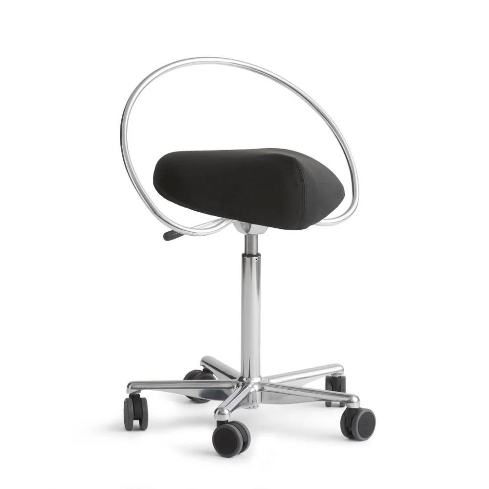 Dynamostol Classic, 42-58 cm, sort Kunstskind Compound (m/bøjle).