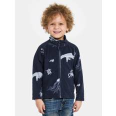 Didriksons Monte Fleecejacka, Winter Ocean Blue, 130