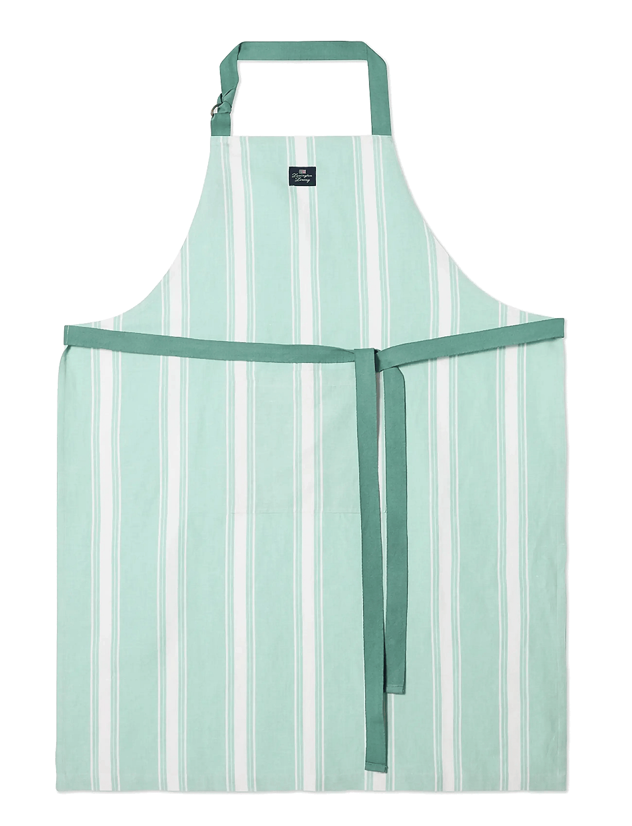 Lexington Home Striped Linen/Cotton Apron - Green - One Size