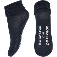GoBabyGo Non Slip Socks Organic Cotton LV Stl. 20/22 unisex - Strumpor Från Magasin - Navy Blue (20/22)