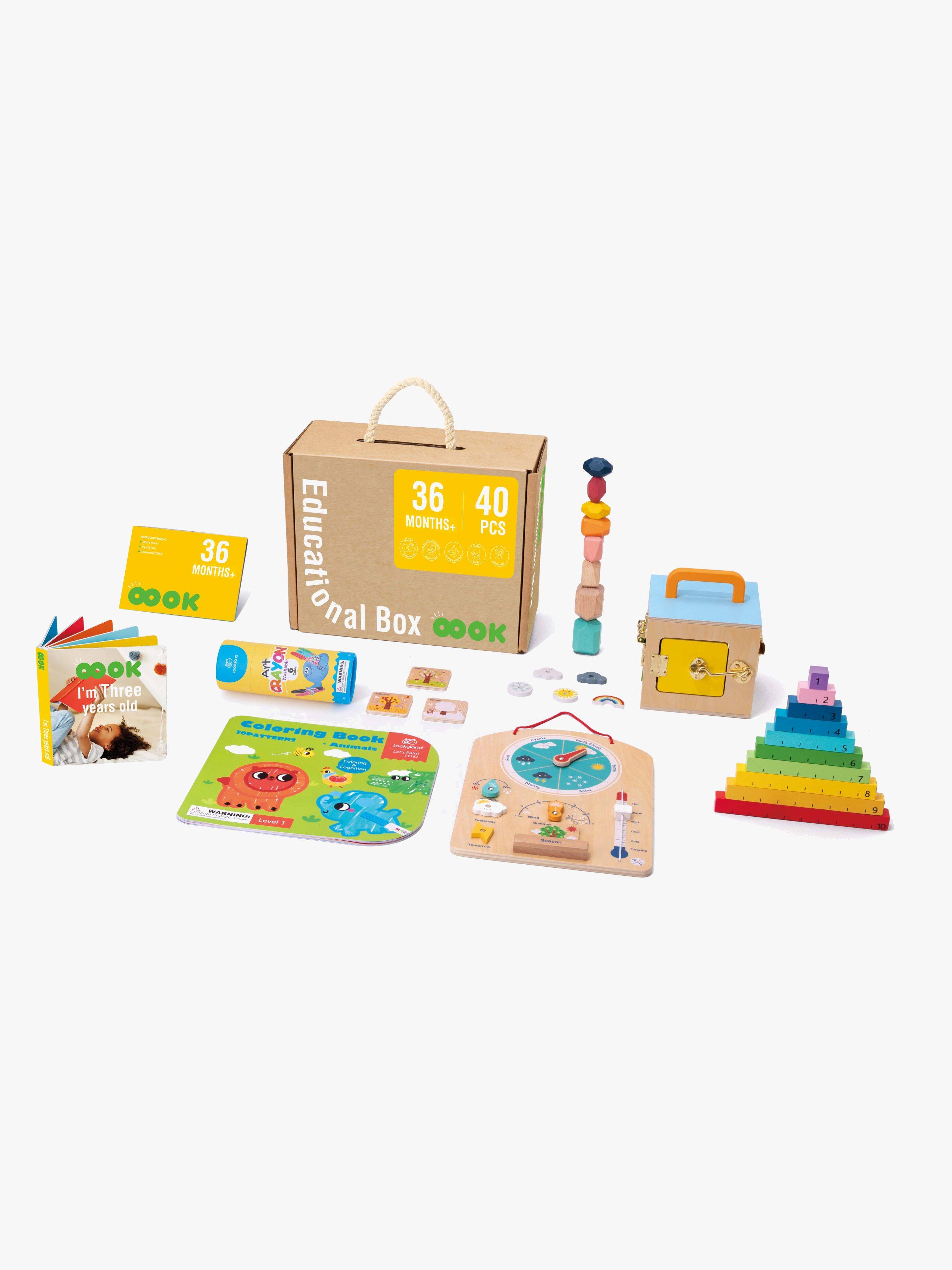 Tooky Toy Aktivitetsbox 36 Mån