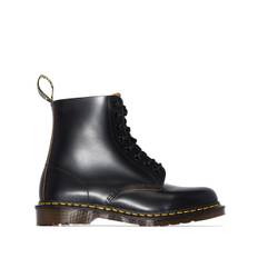 Dr. Martens - 1460 Vintage militärkängor - herr - läder/läder/gummi - 3 - Svart