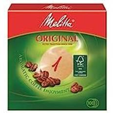 Melitta 500 x runda filter/kaffefilter Original 1 (rund/naturbrun)