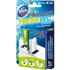 Domestos Fresh WC-Sticks Lime 5-pak