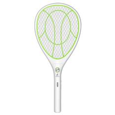 Walizard Elektrische Fliegenklatsche Elektrisch Fliegenfänger: Extra Stark 3000V Elektro Mosquito Fly Fliegen Killer Elektrischer Fliegenfalle Schläger Mücken Moskito Insekten Zapper USB Aufladbar
