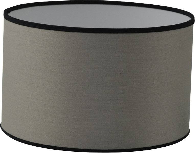 Galaxy Skärmar Bred Cylinder Natur m. Svarta Band (25cm)