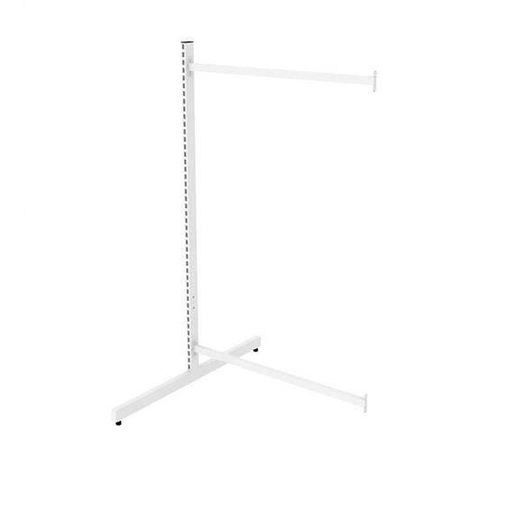 Butikshylla Classic, dubbel T-stomme, H 1496 mm, utbyggnad