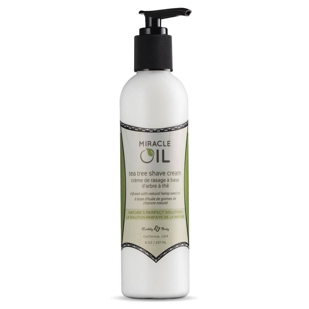 Miracle Oil Tea Tree shaving cream - 237 ml The earthly body