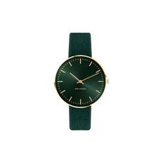 City Hall Evergreen armbandsur, green/gold/green