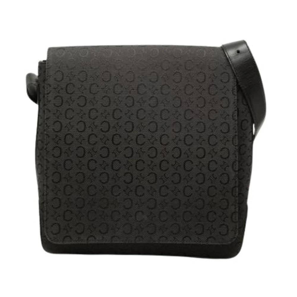 Celine Vintage Pre-owned Canvas Cross Body Bag - Vintage - Dame - Sort - ONE SIZE - Uld