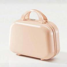 Fashionable Style Large Capacity Suitcases , Featuring Spinning Wheels, TSA Locks, And Retractable Handles - Made From PC+ABS Material. - Pink - 14