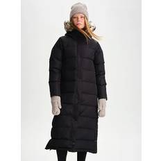 Everest W Ultra Long Down Parka Dunjackor Black - 46
