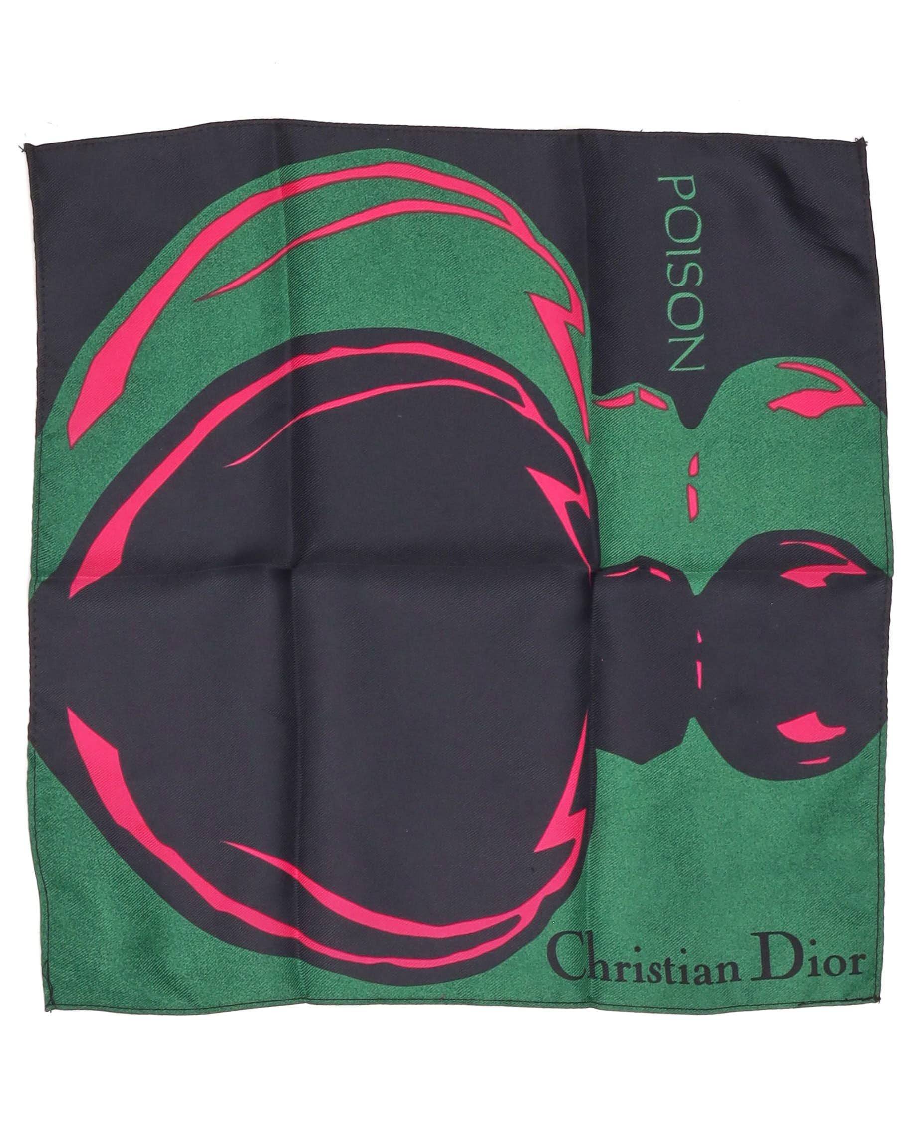 Christian Dior 27 Silk Pocket Square - Multicolour - One Size