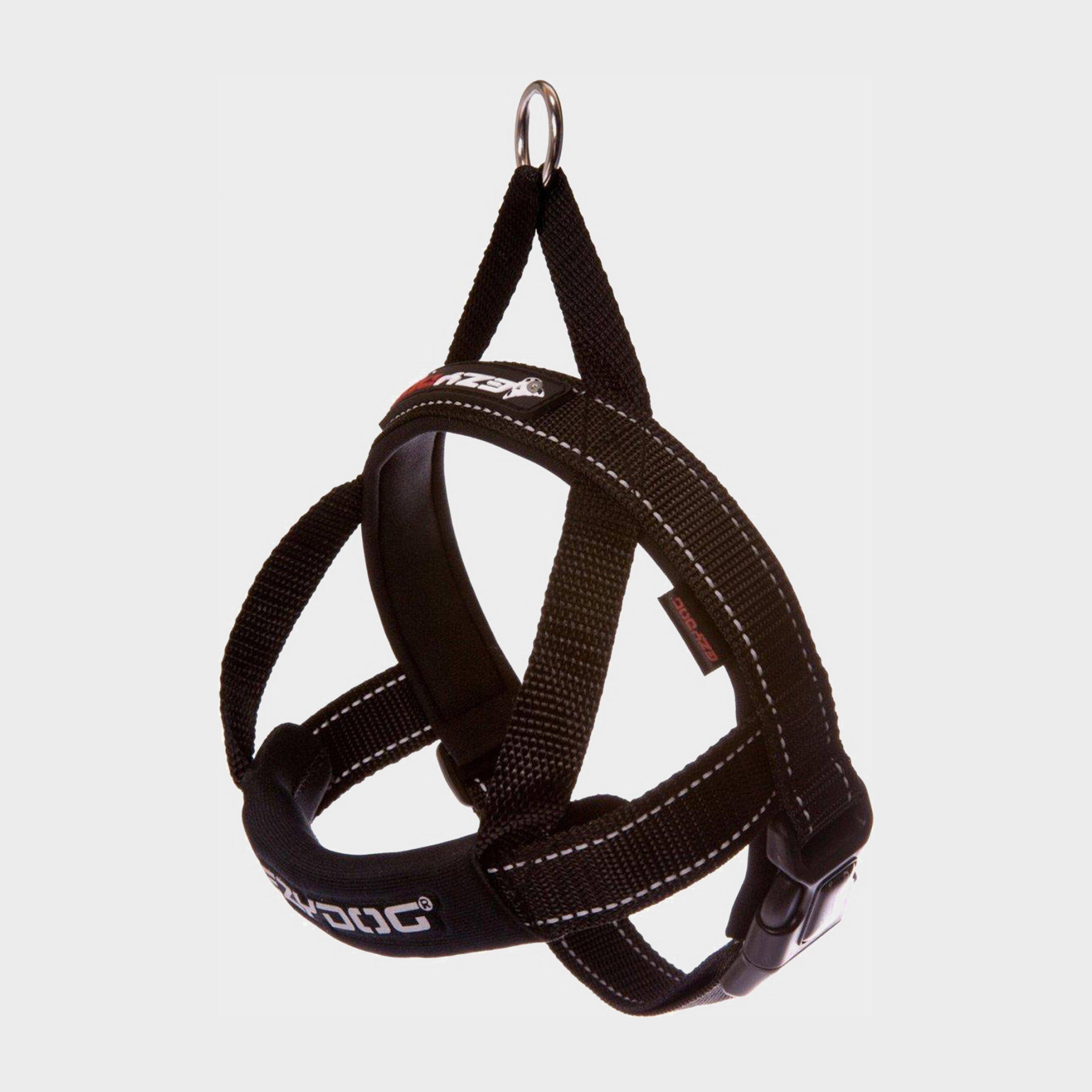 EzyDog Quick Fit Harness (M), Black