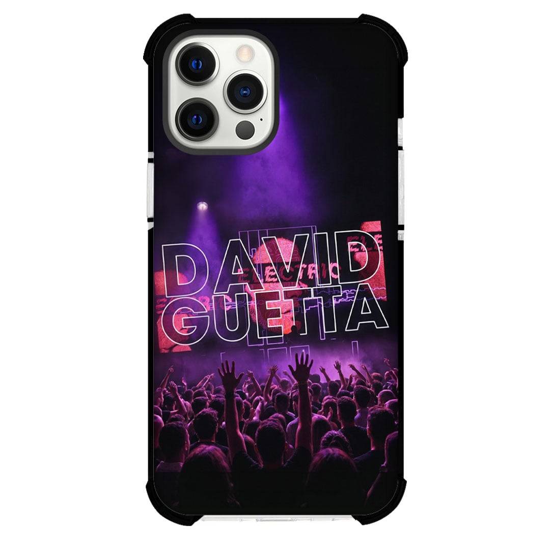 David Guetta Phone Case For iPhone Samsung Galaxy Pixel OnePlus Vivo Xiaomi Asus Sony Motorola Nokia - David Guetta Performing On Stage Poster.