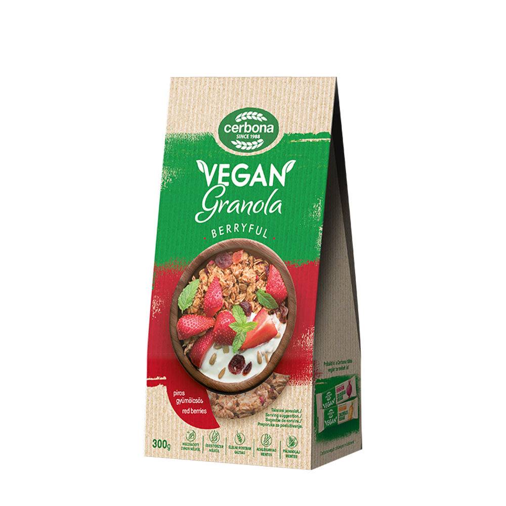 Cerbona - Cereal Flakes, Muesli With Red Fruits - 300 g (Muesli With Red Fruits - 300 g)