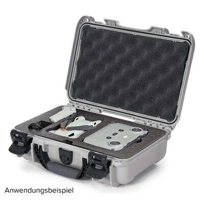 Nanuk Case 909 with foam insert for DJI Mini 3 Pro  silver