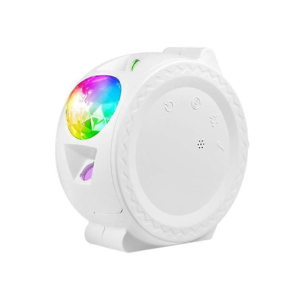 (USB, White) Projector Party Night Light Galaxy Starry Sky Stars for Christmas Home Decoration Smart Life Kid Gift Romantic Projection LED Lamp