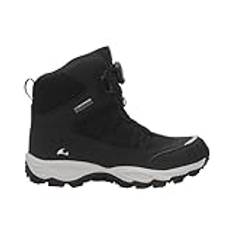 Viking Unisex barn Bjork Warm GTX Boa Snow Boot, svart, 41 EU