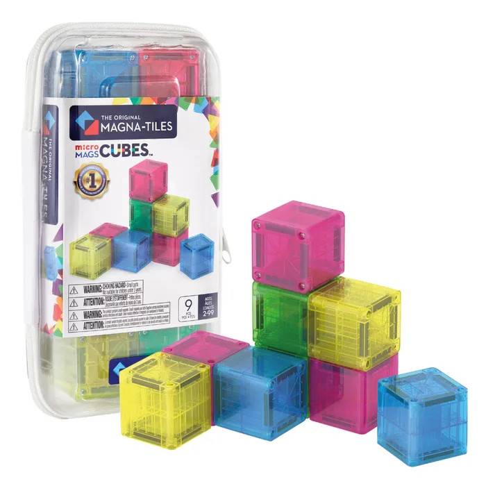 MAGNA-TILES microMAGS Cubes rejsesæt