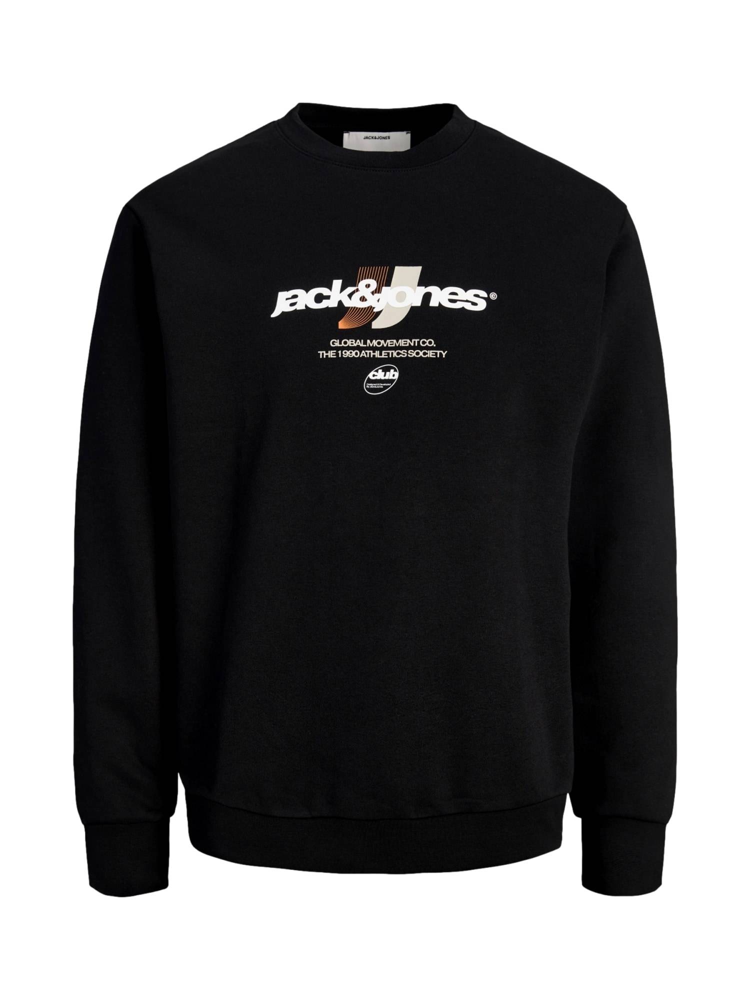 Jack & Jones Junior Sweatshirt 'JCOClub Branding'  brun / sort / hvid