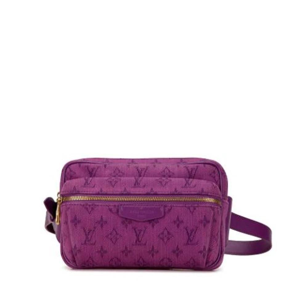 Louis Vuitton Vintage Pre-owned Bumbag - Vintage - Dame - Lilla - ONE SIZE - Læder