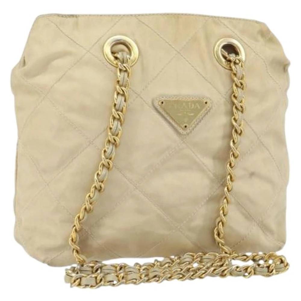 Prada Vintage - Pre-owned Nylon Axelremsväska Vintage - Dam - ONE Size - Nylon