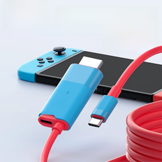 Hagibis Switch Dock for Nintendo Switch/OLED USB C to HDMI-Compatible Cable Adapter 4K60Hz 100W PD