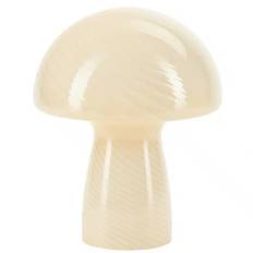 Mushroom Lampe XL Beige/gul