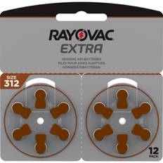 Rayovac EXTRA 312 BRUN 12 st
