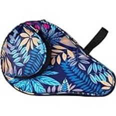 Wudaizhi Bordtennisväska racket förvaringsfodral bord tennis racketfodral bordtennis paddelväska bord tennisfodral skyddande förvaringsväska pickleball paddelskydd pickleball fodral Oxfordtyg
