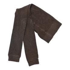 Kravle Leggings Økologisk Bomuld - Chocolate - 6-12M