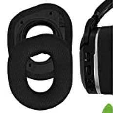 Geekria Comfort Mesh tyg ersättning öronkuddar för Turtle Beach Stealth 700 Gen 2 hörlurar öronkuddar, headset öronkuddar, öronkåpor, reparationsdelar (svart)