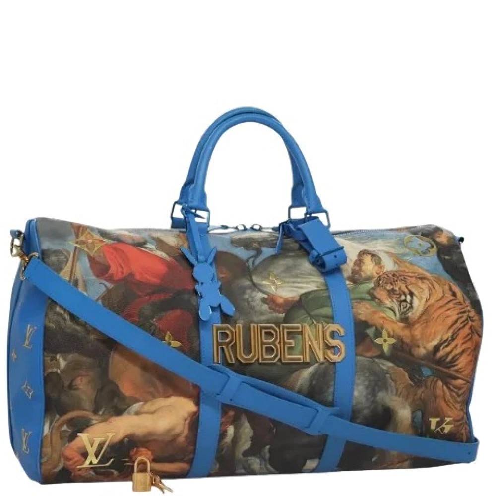 Louis Vuitton Vintage Pre-owned Boston Bag - Vintage - Dame - Flerfarvet - ONE SIZE - Uld