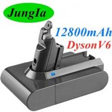 Dyson v6 12800 mah 21.6v 12.8ah li-ion batteri för dc58 dc59 dc61 dc62 dc74 sv09 sv07 sv03 965874-02 dammsugarbatteri