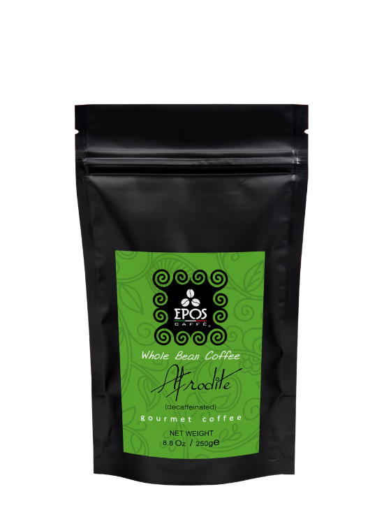 Epos Caffe Afrodite Decaf koffeinfria kaffebönor 250g