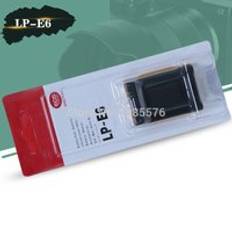 Lp -e6 batteri e6 lp e6 lpe 6 batterier för original canon eos 5d mark ii iii mark 2 mark 3 5 d 2 5 d 3 6d 60d 60da 7d 70d - 2st