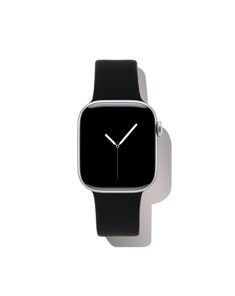 iDeal Silicone Watch Band 38/40/41/42 M-L Black