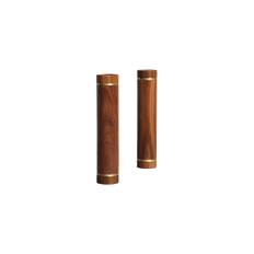 Kenko - Aerobic Dumbbells 1kg - Walnut - Træningsudstyr - Træ farvet