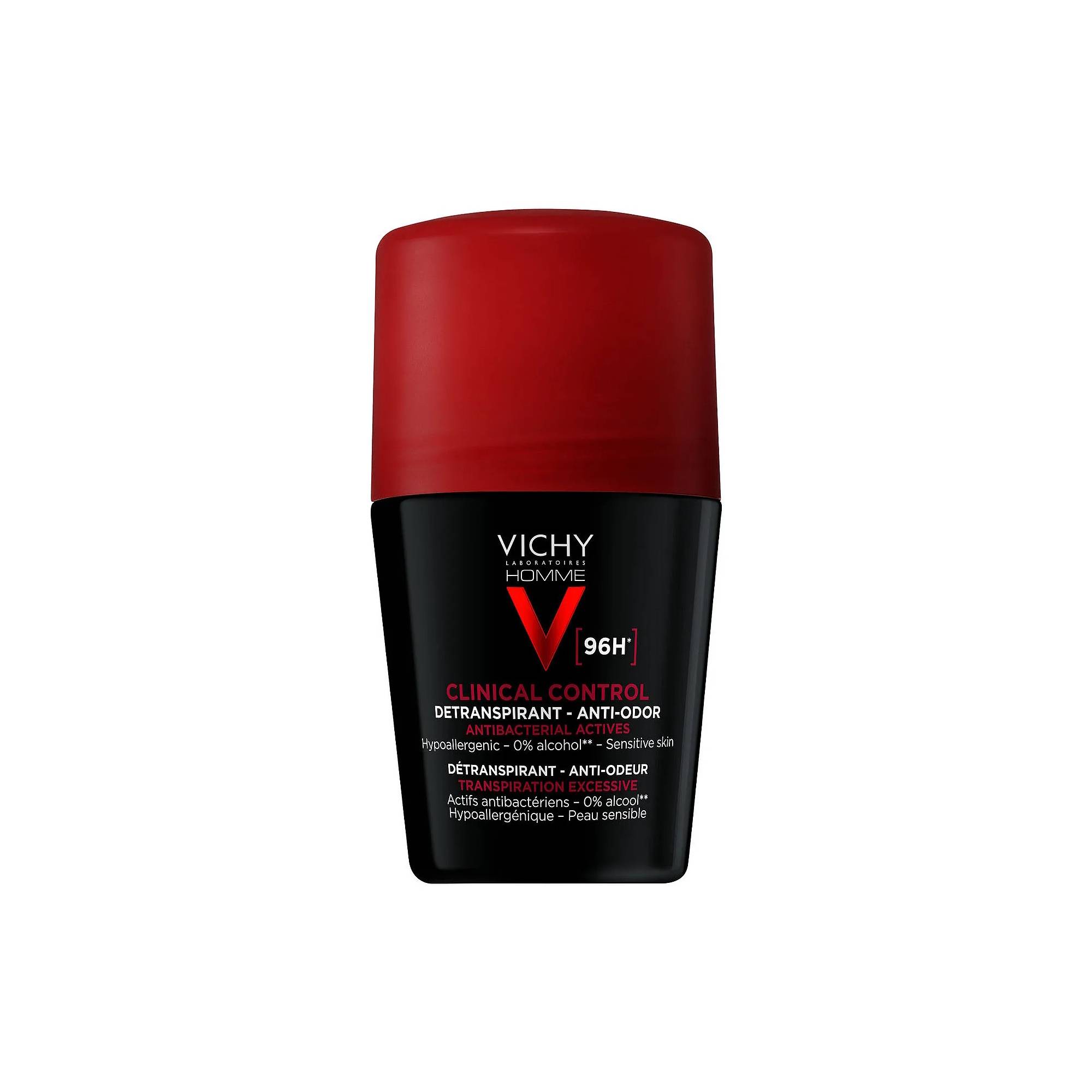 Vichy Homme 96H Clinical Control Roll-On 50 ml