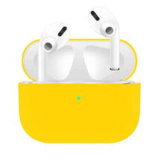 Apple AirPods Pro - Silikonfodral för laddningsetui - Gul