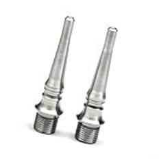 1 par cykelpedalaxel 73 mm 76 mm 78 mm passar pedalaxel silver (R7000)