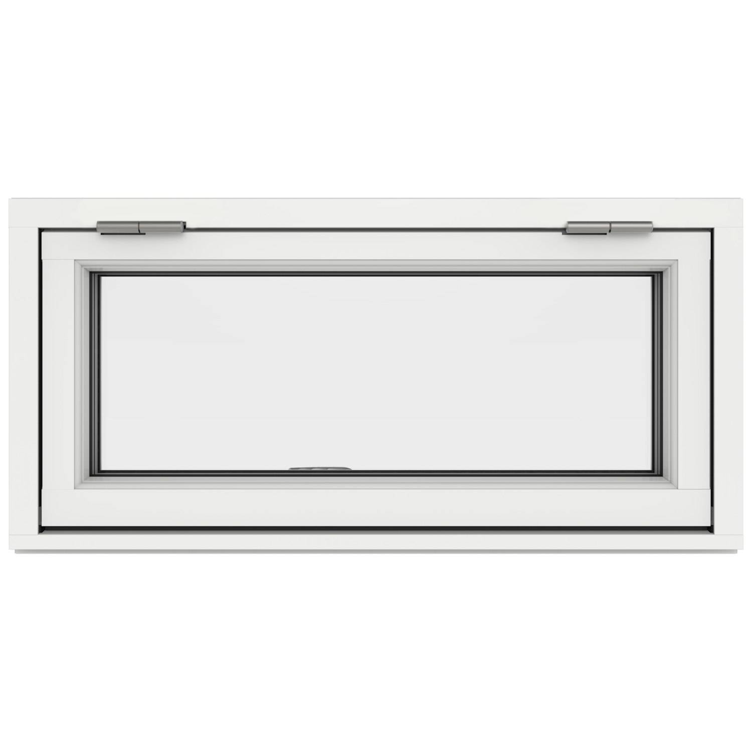 Överkantshängt Fönster Outline 3-Glas Aluminium BxH 60x60 cm 3-glas Aluminium