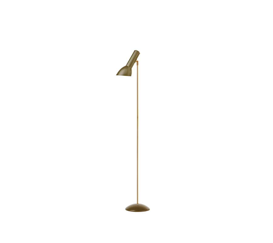Cph Lighting Gulvlampe - Oliven Grøn/Messing OBLIQUE.
