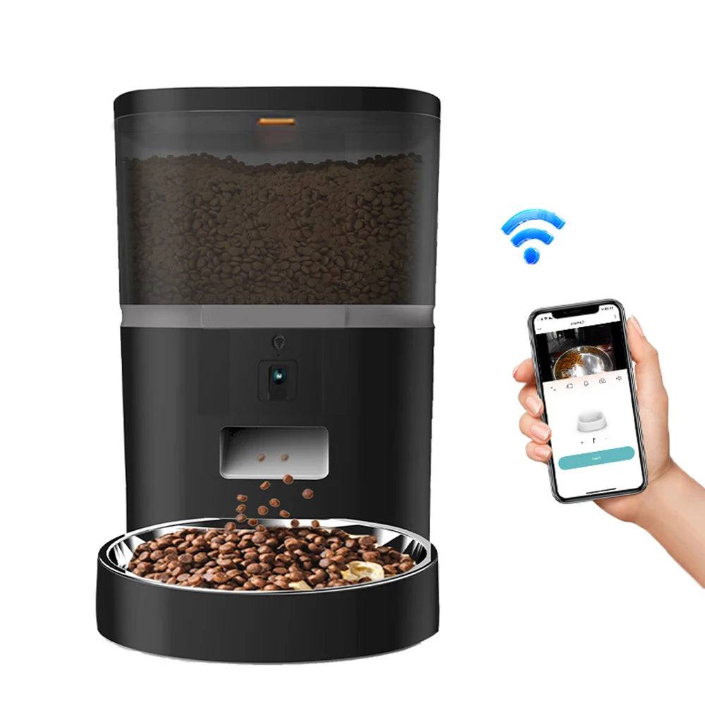 Automatic Pet Feeder with Video & Wi-Fi - Video D