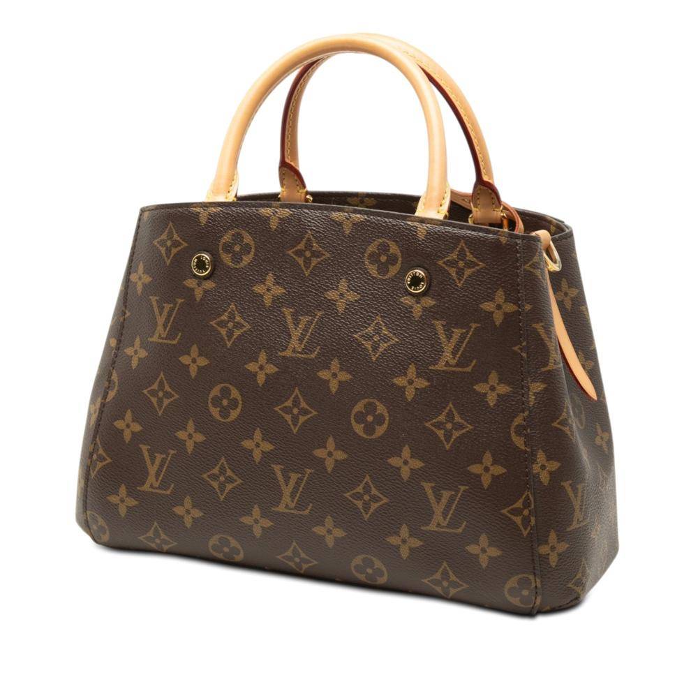 Louis Vuitton Vintage Louis Vuitton Montaigne L 19cm x W 29.50cm x D 10cm - Håndtasker hos Magasin.