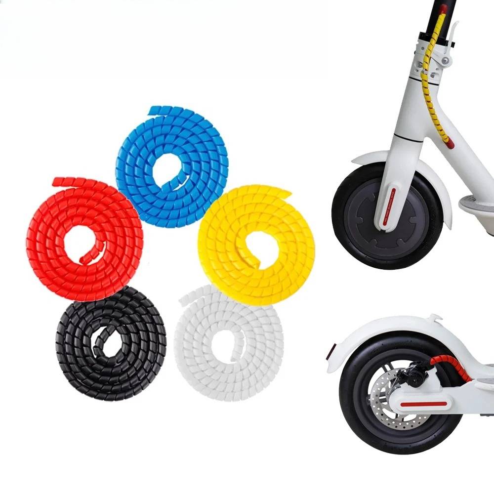 E-Scooter Line Protector For Ninebot Max G30 For Xiaomi Mijia M365 M365 Pro Scooter 1M Line Tube Winding Tubes Accessories