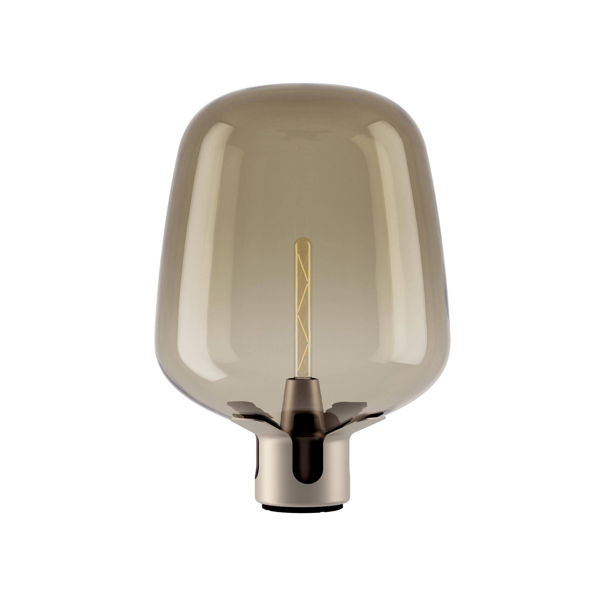 Flar Bordlampe Stor Champagne/Honning.
